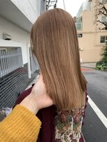 艶ハイトーン×ミルクティーベージュ