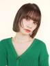 【TANAKA hot on RED (Xiaohongshu)】Cut + Hair color + Treatment ¥11,000