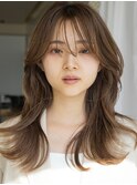 【白川】20代30代40代レイヤースタイルミントベージュ23.5.10