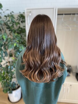 グリーンルームセカンド 結城店(GREEN ROOM. 2nd) 透明感カラー＋11種類のトリートメント