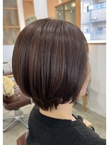 サロン(SALON) 乾かすだけでまとまるショート＋秋カラー