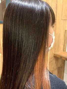 ニノット 武蔵小杉(○nino.) #美髪#エアリーロング#ピンクブラウン#切りっぱなしボブ