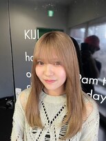 キジ(KIJI)&nbsp;★ミルクティーベージュ×外国人風カラー★
