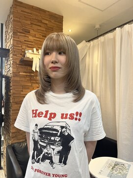 スイート ヘアデザイン(Suite HAIR DESIGN) ホワイトベージュ