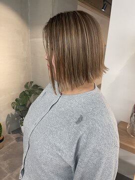 ラノバイヘアー 京都(Lano by HAIR) 白髪ぼかしハイライト