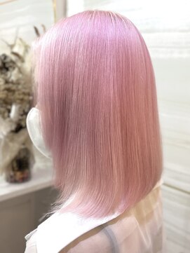 エルバイラビス 大宮(elu by lovis) 《Kanna》ベビーピンク/ホワイトピンク/ダブルケアブリーチ/韓国