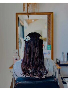 ヘアーデザイン ピニック(hair design P2C) お呼ばれヘア