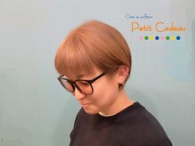 プティカドー(Petit Cadeau)の雰囲気（ダブルカラー＆カット+クレンジング+トリートメントも大人気）
