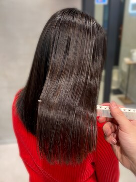 シャルムバイケンジ(Charm.by KENJE) 髪質改善カラー美髪トリートメントレイヤーカットハイライト銀座