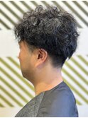ツーブロックパーマ【千葉駅徒歩3分】