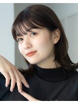 ガーデンヨコハマエスト(GARDEN YOKOHAMA est)&nbsp;似合わせカット　メルティカラー　ミディアムレイヤー