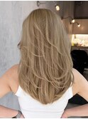 美髪ロング韓国ヘア顔周りレイヤー_ba462591