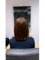 アリーズ シブヤ(ALLYS shibuya)&nbsp;縮毛矯正×切りっぱなし