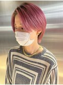着物/フェミニンロング/似合わせカット/ウェーブミディアム/栄