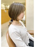 【morio札幌】札幌ショート　大人かわいい丸みショートボブ