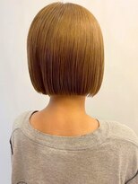 ビューティービースト 新宿店(beauty:beast)&nbsp;切りっぱなしボブ/ベージュ/ダブルカラー