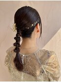 結婚式お呼ばれセット　編み下ろし
