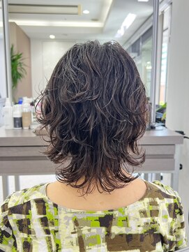 アルテヘアー(arte HAIR) 【arte HAIR】ウルフパーマ/くびれウルフ