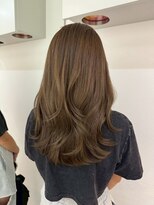 ムード(MOOD,)&nbsp;ココアベージュ/オリーブグレー[レイヤーカット/髪質改善/銀座]