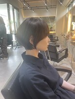 サロンドミルク 新百合ヶ丘店(salon de MiLK)&nbsp;大人可愛いショート［新百合ヶ丘/ショートヘア/ショートボブ］