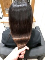 エミュー 大船店(emue)&nbsp;大船駅ワンカラーブリーチなしダブルカラーオリーブブラウン30代