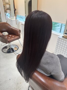 ファスナーグランデ(fustener grande) ボルドー×ヴァイオレット