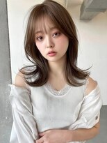 アイシーキョウト(I see kyoto)&nbsp;外はね/ロングレイヤー/前髪あり/くびれヘア/OL