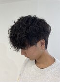 メンズマッシュシャドウパーマメンズパーマ