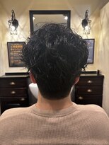 スカイマスターバーバー 渋谷(SKY MASTER BARBER)&nbsp;ランダムパーマ