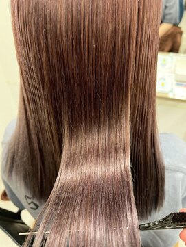 【髪質改善】艶髪ストレート【太宰府市通古賀】