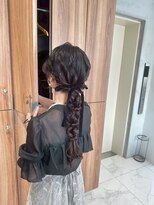 ガリカ 博多(Gallica) <入佐/ヘアセット>立体感で盛れる後ろ姿☆編み下ろしヘアセット