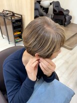 アオカマクラ(a-o Kamakura)&nbsp;白髪ぼかしハイライト