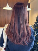 シベルバレー 横浜(sibell)&nbsp;ロングレイヤーカット顔周りレイヤーウルフハッシュカット韓国