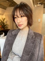 サンルーム(SUN room) 10代20代30代ココアブラウンニュアンスボブレイヤーボブ