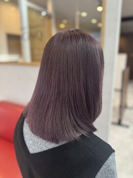 ジャストビューティサンク 上大岡(Just Beauty CiNQ) 20代30代40代クリスタルハイブライトピオニーライラック脱白髪染