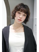 サンドイエナ 横浜店(sand yena) くびレイヤーボブルフネビージュ小顔ワンレンこなれミディ