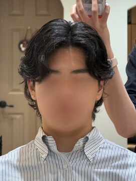 アイトーキョー 横浜(AI TOKYO) 外国人さんくせ毛風ニュアンスパーマ