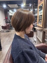 レリーヘアーデザイン(lelie hair design)&nbsp;-lelie-Yuma☆乾かすだけでまとまるショートスタイル
