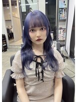 ペヴァ バイ シエンゴールド(PEVA by CIEN gold)&nbsp;ブルーラベンダー/ブリーチ/寒色カラー#浜松駅#カラー#ブリーチ