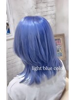 ディプティック ヘアー チェンジ ミュージアム(diptych Hair Change Museum)&nbsp;ハイトーンブルーカラー