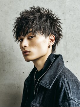 ダブルアール(RR MEN'S SALON) MEN’S/ニュアンスパーマ/ニュアンスウルフ/由比ヶ浜