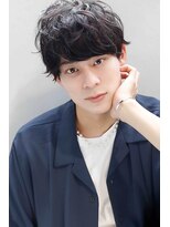 クシュ 所沢西口エミテラス前店(kusyu...)&nbsp;サーフカールパーマクロップフェードポンパ韓国風コンマヘア
