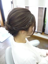 エイチワイヘアーデザイン(HY hair design) サイドねじりアップ