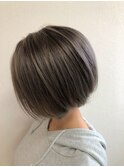 ハイ透明感グレージュカラー
