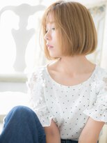 モッズ ヘア 福岡姪浜店(mod's hair)&nbsp;*mod's姪浜*…外国人風インナーカラーの前下がり小顔大人ボブc