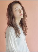 やわらかウェーブで今っぽほつれウェーブに