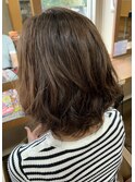 クセをおさえて毛先にパーマで扱いやすい