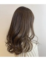 アンスールミミ 南草津店(Ansur mimi)&nbsp;おしゃれセミディ×カーキベージュ