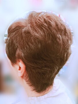 キスミー プラス(Kiss me +) エイジングケアパーマ+グレイカラー