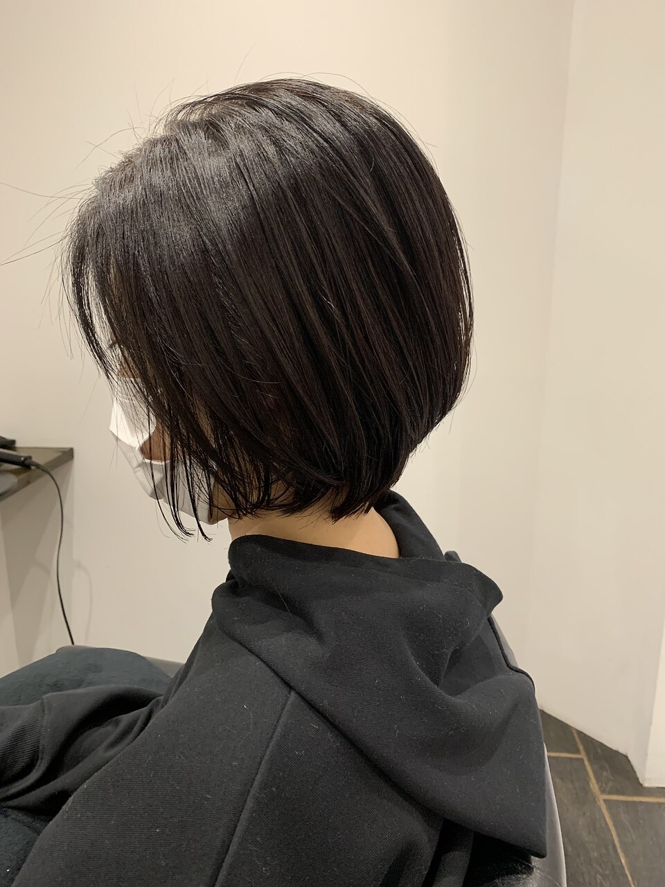 前下がりボブ 前下がりショートボブ